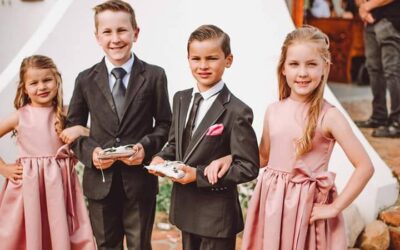 Skye and Shaylynn – Flower girl dresses